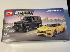 New Lego Speed Champions 76924 Mercedes AMG G 63 Wagon & SL 63 Roadster Model 