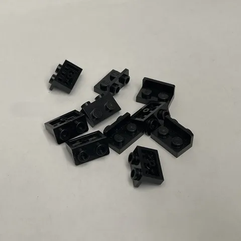Lego 99781 Black Replacement Parts Pieces Lot of 10