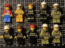 Lego Minifigures Bulk Lot - firefighters
