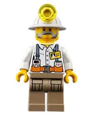 LEGO: Miner Foreman (cty0876)