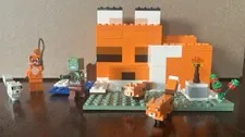 LEGO Minecraft - 21178 The Fox Lodge Used - 100% Complete w/ Manual and Minifigs