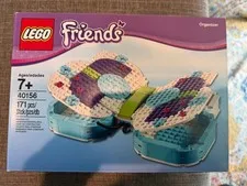 LEGO Friends Number 40156 Age7+ Organizer, Butterfly Retired New Inbox