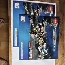 LEGO Space Police 5973 Hyperspeed Pursuit COMPLETE minus some stickers 