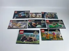 LEGO Star Wars Instructions LOT OF 8 7103 7101 7204 7131 7111 7124 7126 7115
