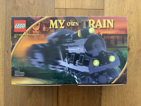 Lego My Own Train  Brown Small Locomotive w/ Tender (3740 3742 3746) New Sealed