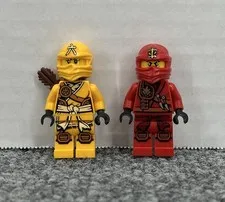 LEGO Ninjago Skylor & Kia Minifigure Lot 70746 Tournament of Elements
