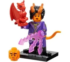 LEGO MINI FIGURE 71047-2 Dungeons & Dragons coldnd-3 Tiefling Sorcerer 2024