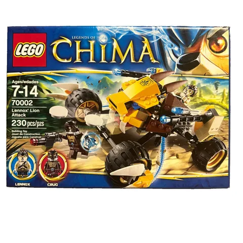 LEGO LEGENDS OF CHIMA: Lennox' Lion Attack (70002)  Crug 230 Pc Retired Set 2013