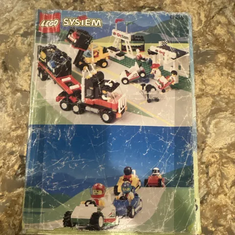 LEGO Rebel Roadster 6538 Instruction Manual Booklet English Illustrated 1992