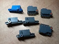 LEGO BULK LOT OF 7 PULL BACK WIND UP MOTORS NON ELECTRIC