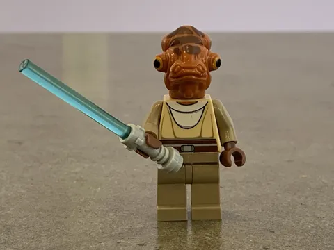 Lego Nahdar Vebb 8095 Mon Calamari Jedi Knight Clone Wars Star Wars Minifigure