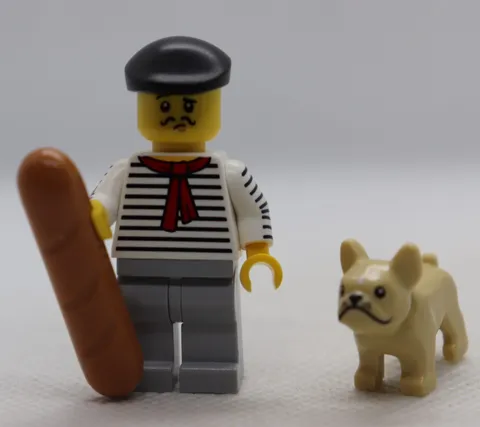 Connoisseur Series 17 French Guy Bulldog Bagguete LEGO® Minifigure Mini Figure