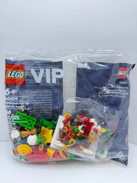 NEW SEALED Lego Christmas Fun VIP Add-On Pack polybag 40609