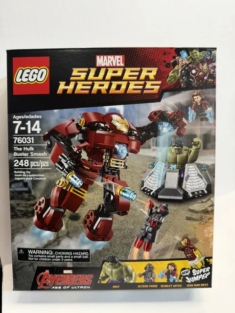 LEGO Marvel Super Heroes The Hulk Buster Smash (76031) Brand New Sealed NIB