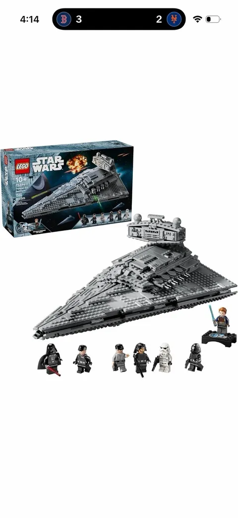 New LEGO 75394 Star Wars Imperial Star Destroyer Building Toys Set, Fast Ship