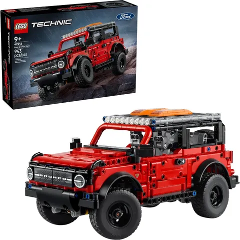 LEGO Technic Kids Toy Car Authentic Ford Bronco Trim & Details 943 pcs (42213)™
