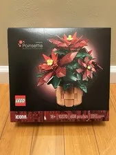 LEGO Icons Botanicals: Poinsettia (10370) NEW SEALED!