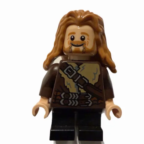 Lego Fili the Dwarf 79018  Dark Brown Outfit The Hobbit Minifigure lor036