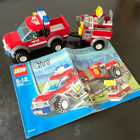 LEGO City Fire Off-Road Fire Rescue 7942 Complete Set 131pcs Age 5-12