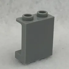 LEGO 87552 Light Bluish Gray Panel 1 x 2 x 2 W/ Side Supports (x1)