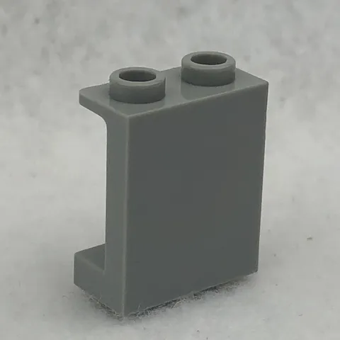 LEGO 87552 Light Bluish Gray Panel 1 x 2 x 2 W/ Side Supports (x1)