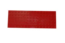 Lego® TRAIN Railway 9V RC Waggon Carriage Base Plate 16x6 RED