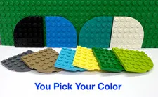 LEGO 6x6 Rounded Corner Plate  "You Pick Your Color and Qty" NEW