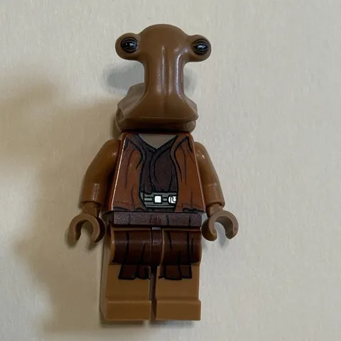 LEGO Star Wars Momaw Nadon SW1128 Ithorian Hammerhead Minifigure - Cracked Torso