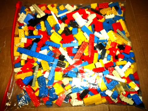 Vintage Lego Mixed Blocks LOT -3LBS 2 OUNCES-OLDER LEGOS!!