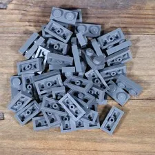 LEGO Dark Bluish Gray Plate 1 x 2 Part No. 3023 Qty 50