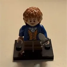 LEGO Minifigure Bilbo Baggins Blue Coat Blu-Ray Target Exclusive 