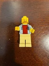 Lego MAN Town Creator Outback Adventures  LEGO Minifigure Minifig Figure No Hair