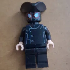 LEGO Marvel Spider-Man Black Suit Minifigure w/ Black Hat Custom
