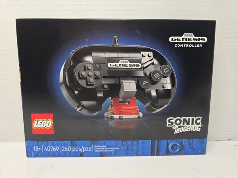 Lego GWP SEGA Genesis Controller #40769 Sonic The Hedgehog Branded (New/Sealed)