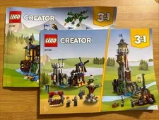 LEGO CREATOR: Medieval Castle (31120) 2 Instruction Manuals ONLY