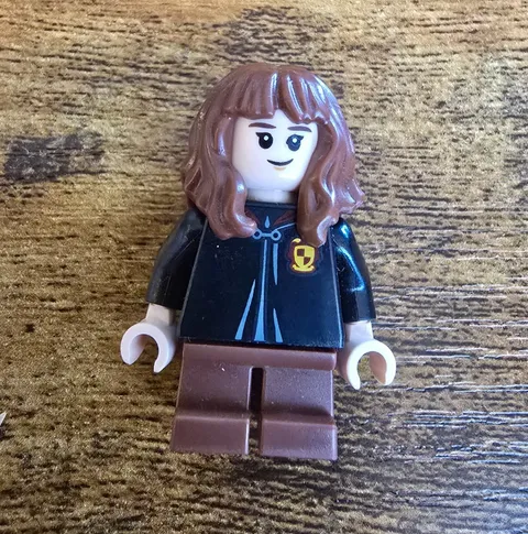 LEGO Harry Potter Minifigure Hermione Granger - Gryffindor Robe (Genuine)