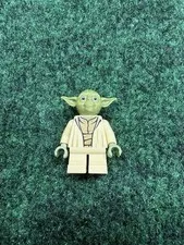 Lego Yoda Olive Green, Open Robe With Large Creases Star Wars Minifigure sw0707