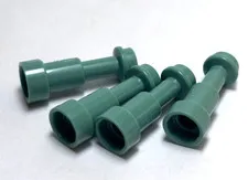 Lego - Minifigure Utensil - Lot of 4 - Sand Green, Telescope