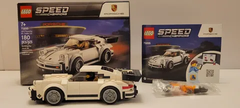 Lego Speed Champions 1974 Porsche 911 Complete with Manual and Original Box.