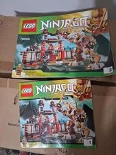 Lego Ninjago Masters Of Spinjitsu 70505 Instruction Manuals Only Golden Dragon