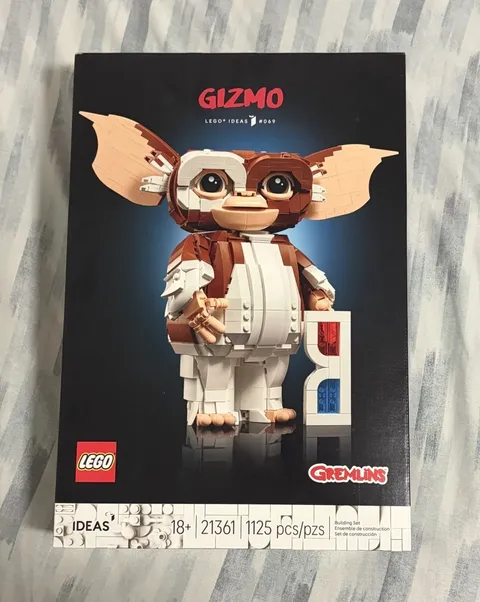 LEGO 21361 Ideas Gremlins Gizmo 1125, Brand New Sealed NEW IN BOX