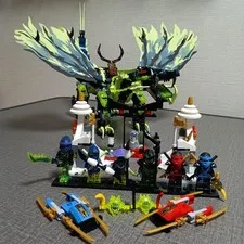 LEGO Ninjago Ghost Morro Dragon 70736 Building Block Set Used with Minifig