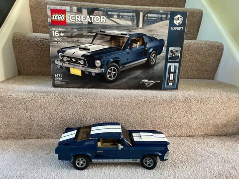 Lego Creator Expert Ford Mustang 10265 BUILT Excellent Condition!