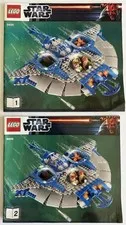 Lego Star Wars MANUAL ONLY 9499 - 1 & 2 Gungon Sub - Excellent Condition
