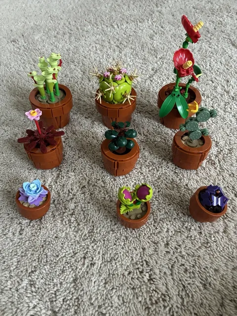 LEGO Tiny Plants Botanicals Collection 10329 With Instructions NO BOX