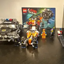LEGO The LEGO Movie 70808 Super Cycle Chase w/ Box Emmet Wyldstyle (2014)