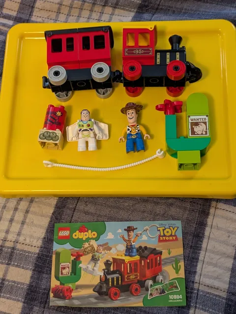 Lego Duplo 10894 Disney Pixar Toy Story Train 100% Complete Retired 2019 