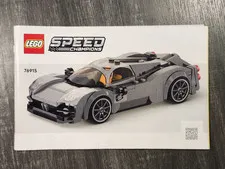 LEGO Speed Champions 76915 Pagani Utopia Instruction Manual ONLY