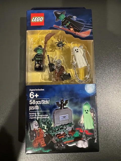 NEW Lego Halloween Accessory Set 850487 Minifigures w/ Witch Zombie Ghost Spider
