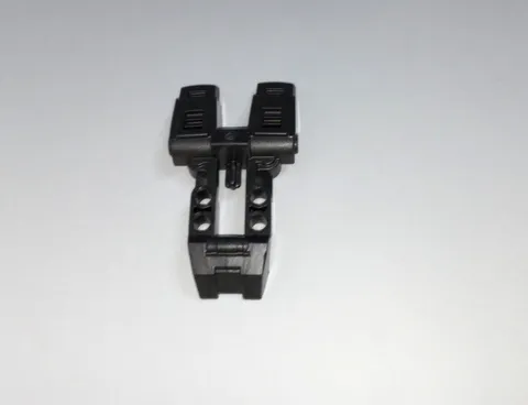1 Bionicle Hero Genuine Lego part 98597 Pearl Dark Gray Foot Large w/ 2 Toes IRL